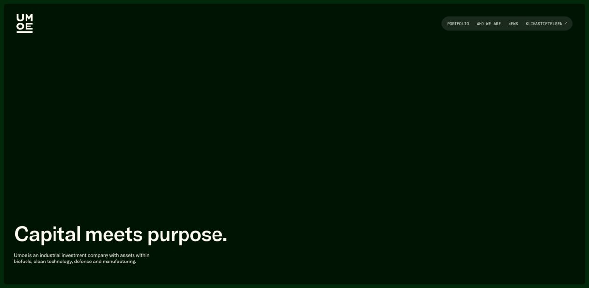 Klimastiftelsen Umoe