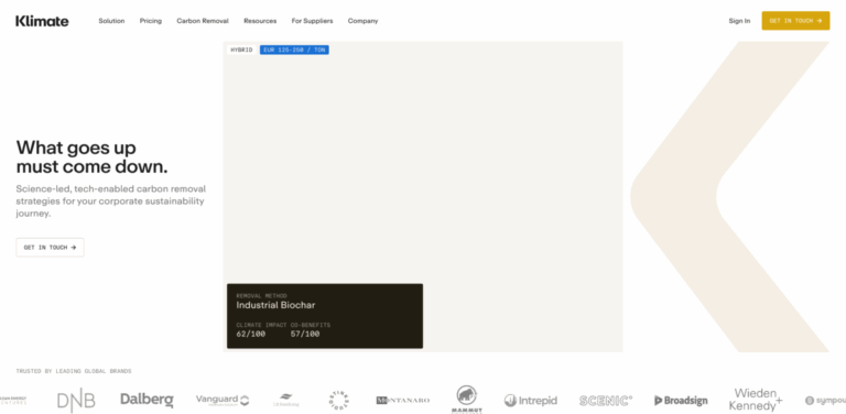 Klimate: Comprehensive Carbon Removal Solutions for Businesses