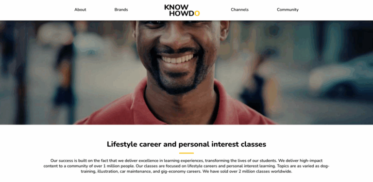 KnowHowDo: Transforming Lives Through Online Lifestyle Learning