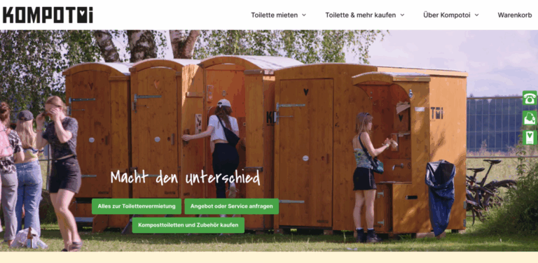 Kompotoi: Eco-Friendly Rental Toilets for Every Occasion