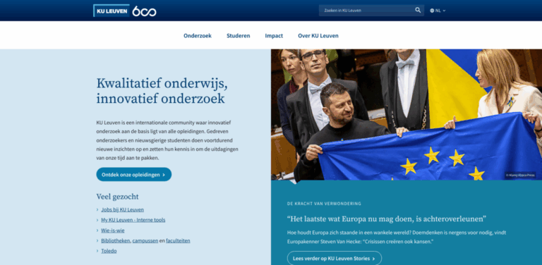 KU Leuven: A Hub for Innovative Research and Quality Education