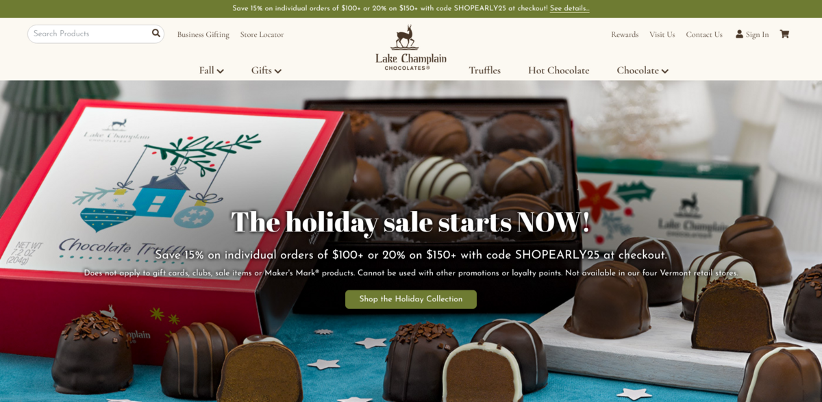 Lake Champlain Chocolates