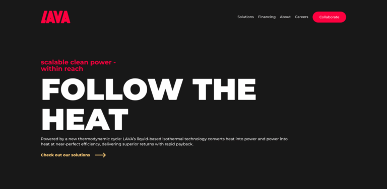 LAVA: Transforming Waste Heat into Clean Electricity and Efficient Heating