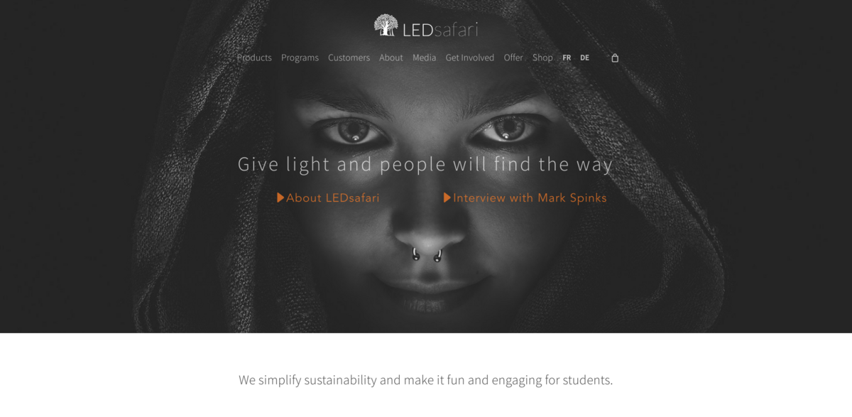 LEDsafari clean energy education