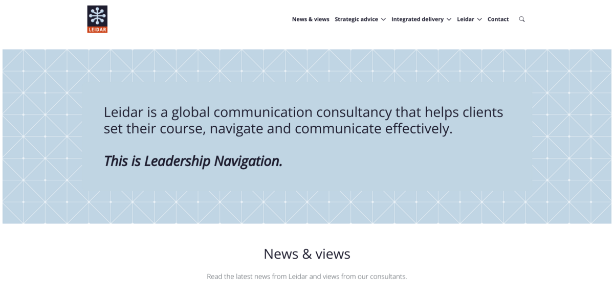 Leidar communication consultancy