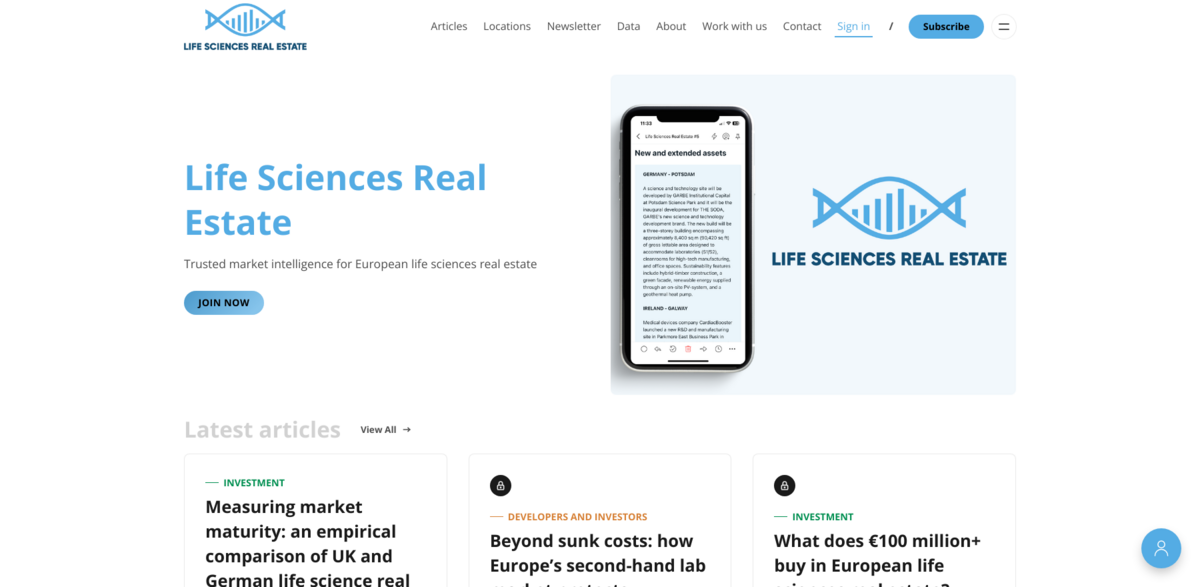 Life Sciences Real Estate