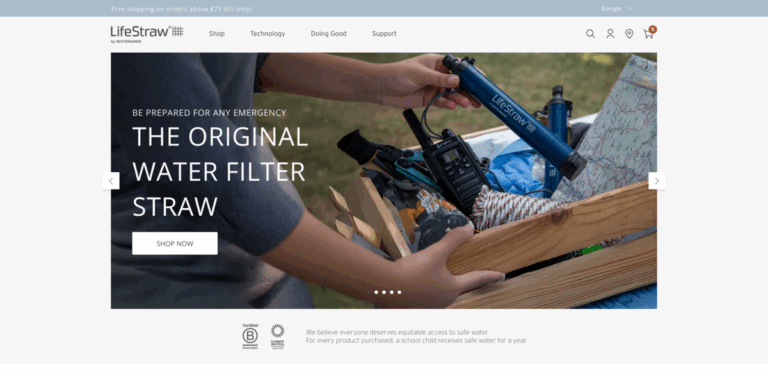 LifeStraw: Providing Safe Drinking Water and Sustainable Solutions