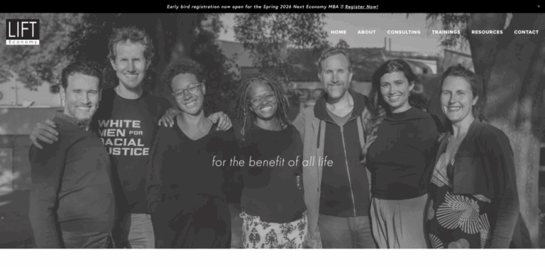 LIFT Economy: Impact Consulting for a Just and Regenerative Economy
