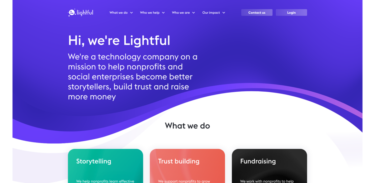 Lightful nonprofit technology