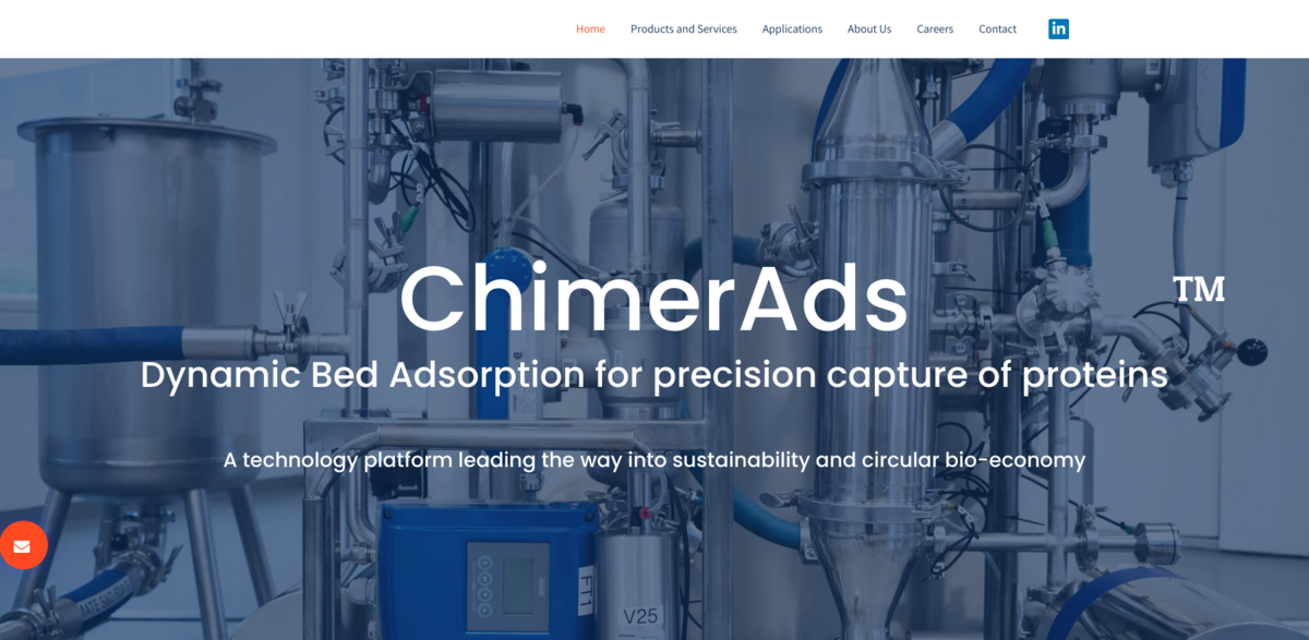 CHIMERADS Dynamic Bed Adsorption