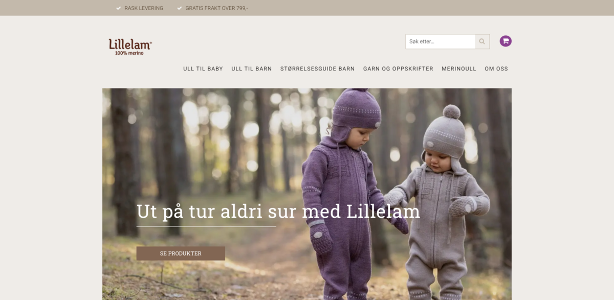 Lillelam children's clothing