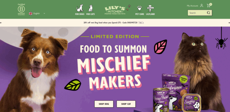 Lily’s Kitchen: Natural Pet Food for Dogs and Cats