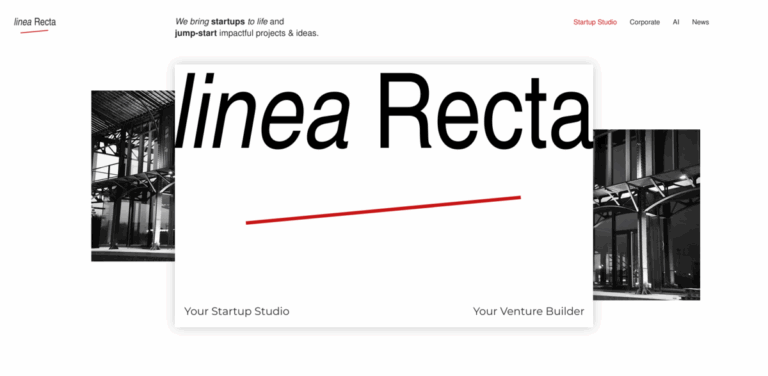 Linea Recta: A Startup Studio Focused on Sustainable Innovation