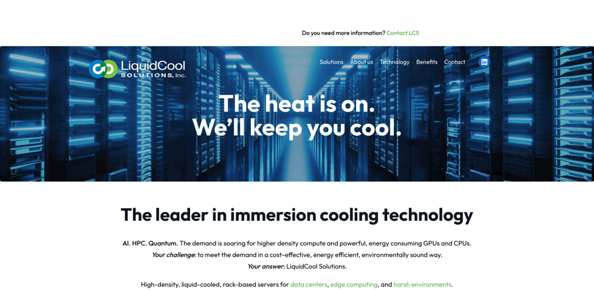 LiquidCool Solutions