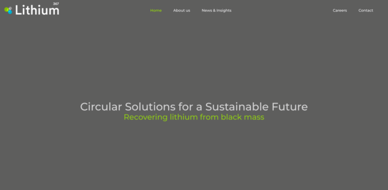 Lithium 367: Sustainable Lithium Recycling for a Greener Future