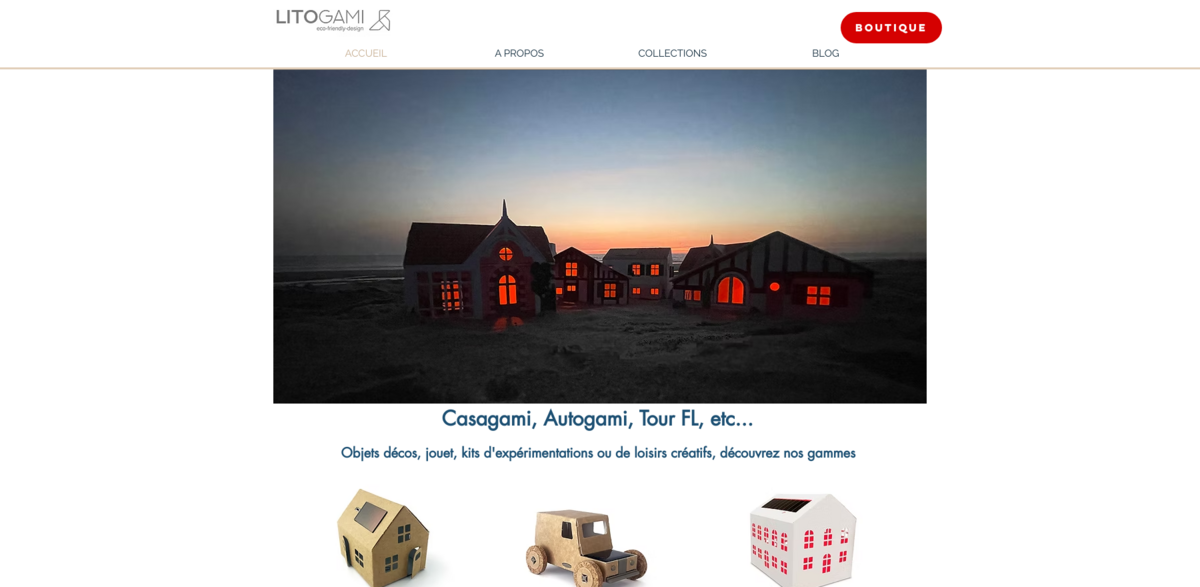 LITOGAMI solar-powered products