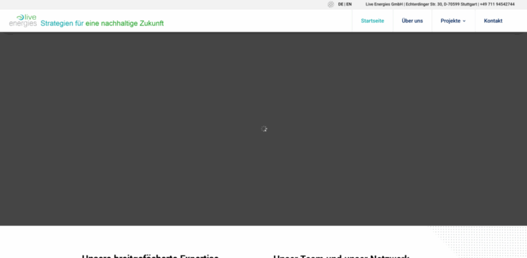 Live Energies GmbH: Expert Consultancy in Renewable Energy Solutions