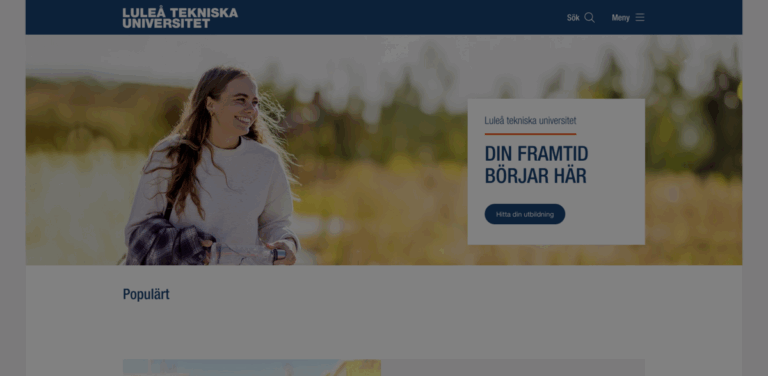 Luleå University of Technology: A Hub for Innovative Research and Education