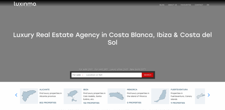 Luxinmo Real Estate: Exclusive Luxury Properties in Spain