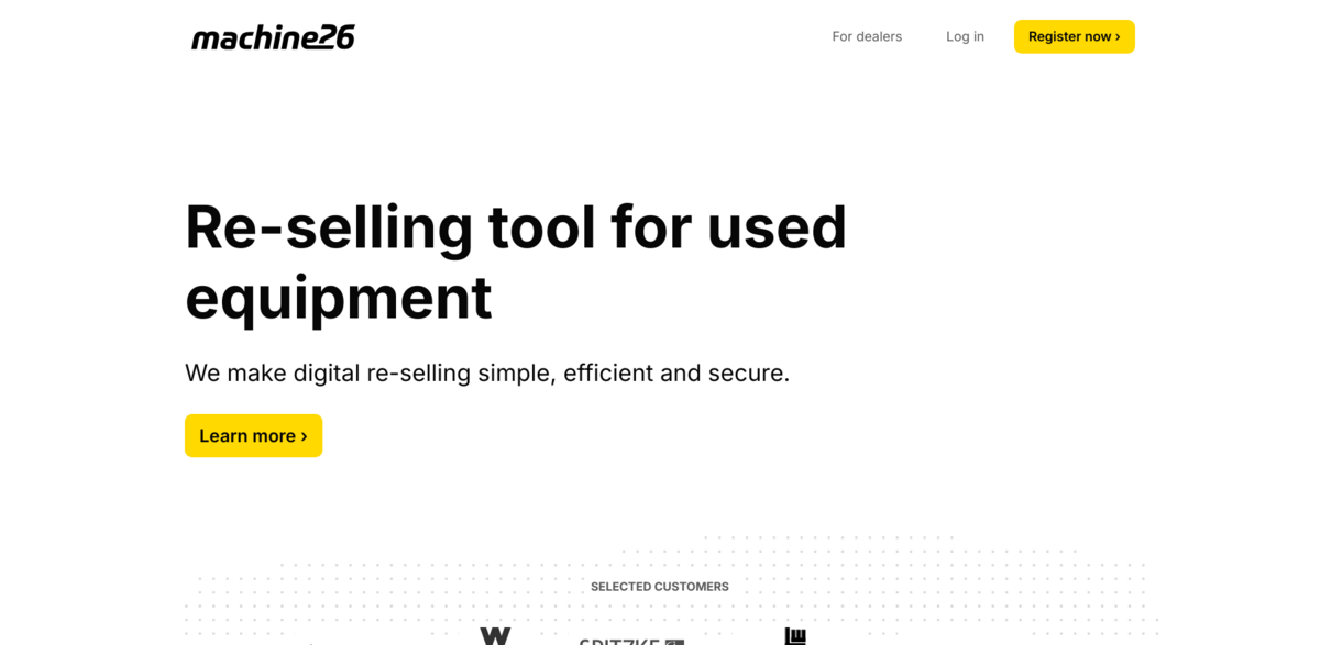 used construction machinery trading