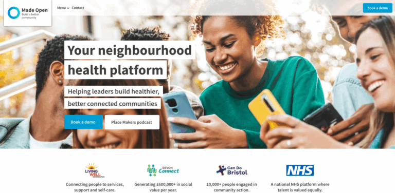 Made Open: Your Neighbourhood Health Platform for Connected Communities