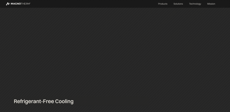 MagnoTherm: Innovative Magnetic Cooling Solutions for a Sustainable Future