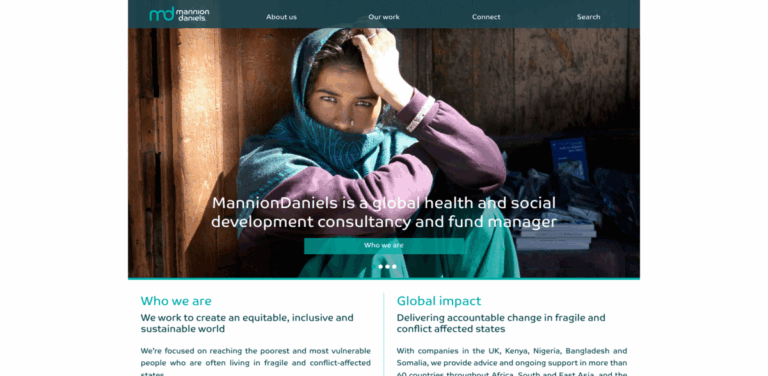 MannionDaniels: Global Health and Social Development Consultancy Focused on Sustainable Solutions