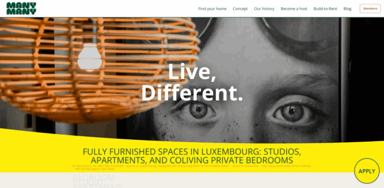 Many Many: Your Go-To Rental Platform for Flexible Living in Luxembourg