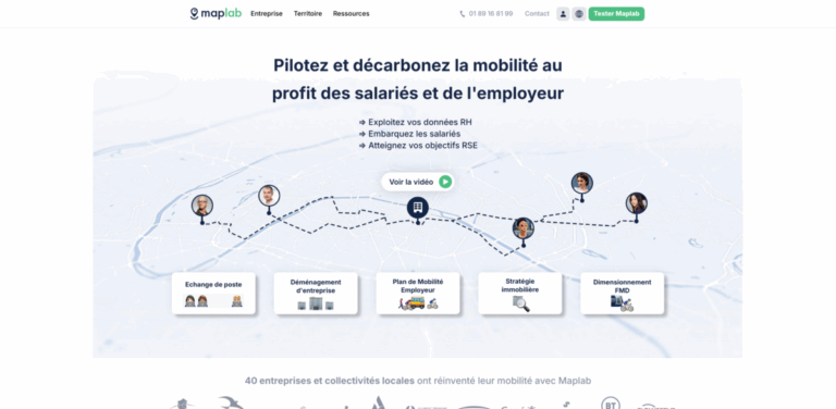 Maplab Pro: Transforming Employee Mobility for a Sustainable Future