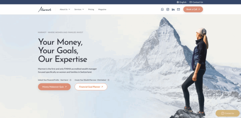 Marmot: Tailored Wealth Management for Women and Families in Switzerland