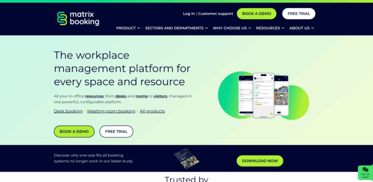 Matrix Booking: Efficient Desk Booking Software for Modern Workspaces