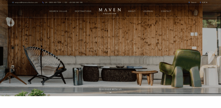 Maven Collection: Luxury Villa Rentals for Unforgettable Experiences