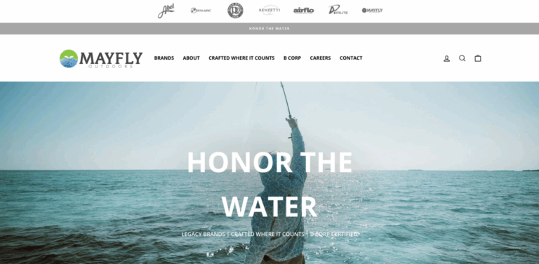 Mayfly Outdoors: Honoring Water Through Sustainable Fly Fishing Gear