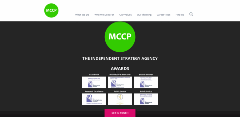 MCCP: A Strategy Company for Sustainable Business Growth