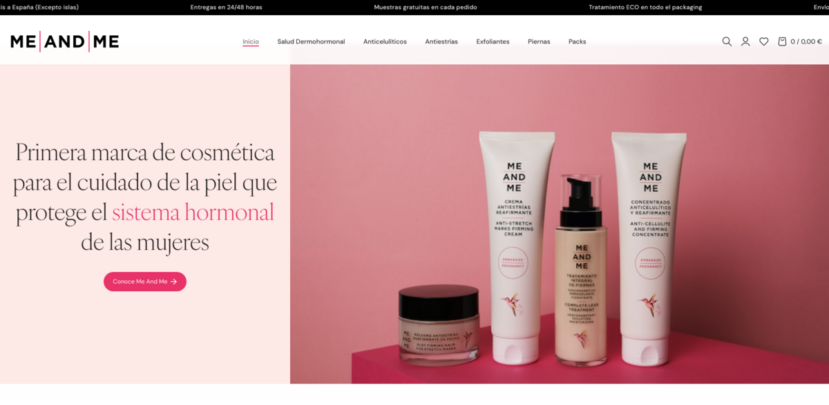 Me and Me biomedical cosmetics