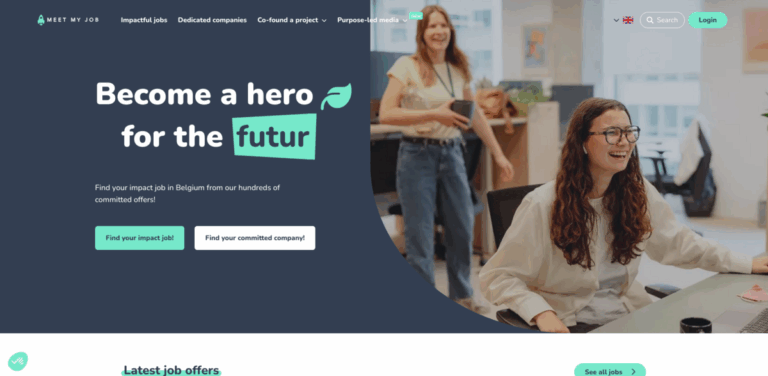 Meet My Job: Connecting Impact-Driven Professionals with Meaningful Opportunities in Belgium