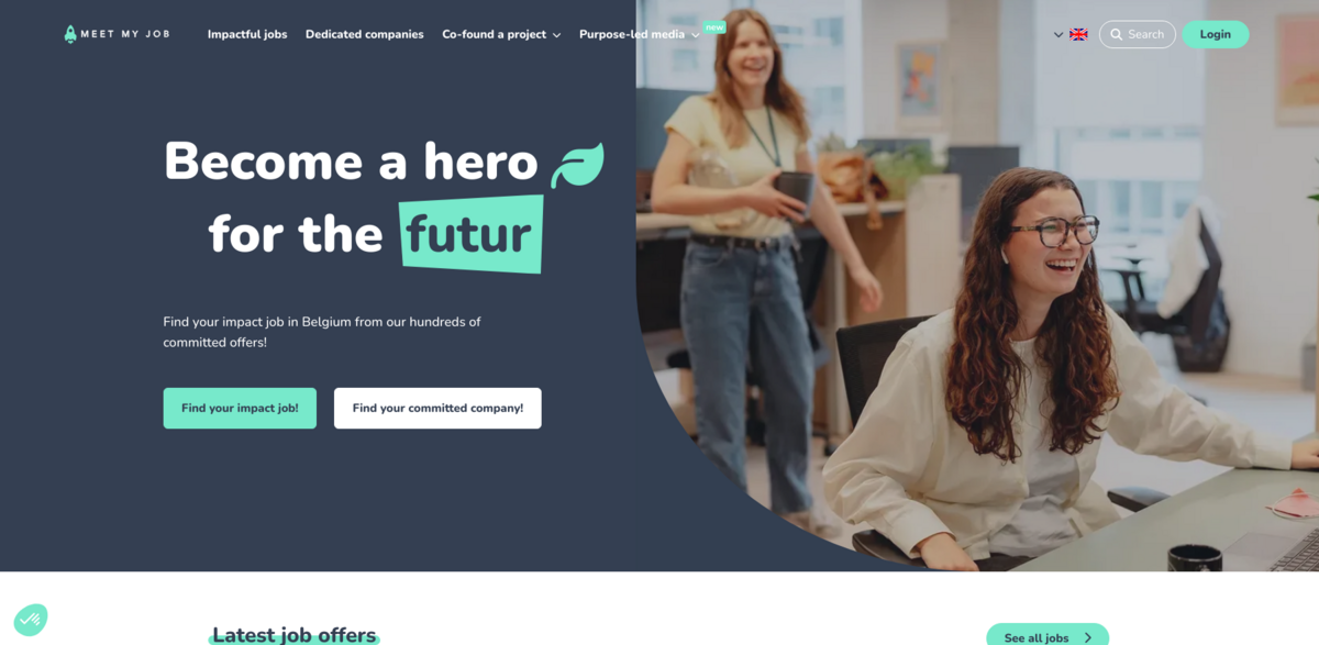 impact-driven jobs Belgium