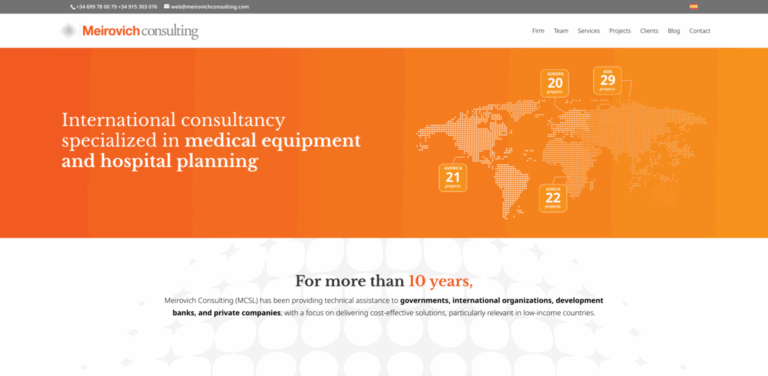 Meirovich Consulting: Expert Solutions for Healthcare Infrastructure and Planning