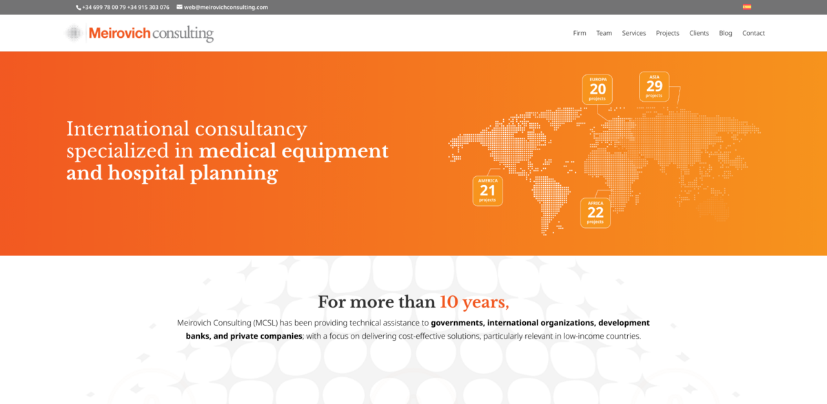 Meirovich Consulting healthcare solutions