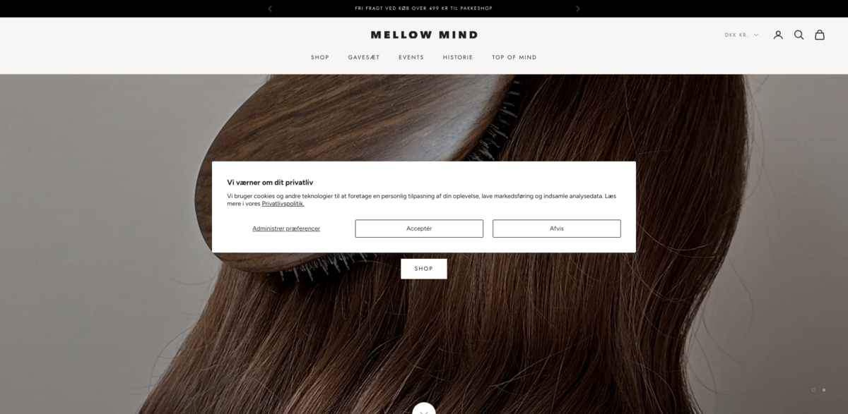 Mellow Mind hair care