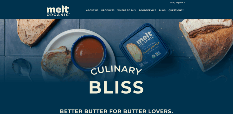 Melt Organic: Delicious Plant Butter for All Culinary Adventures