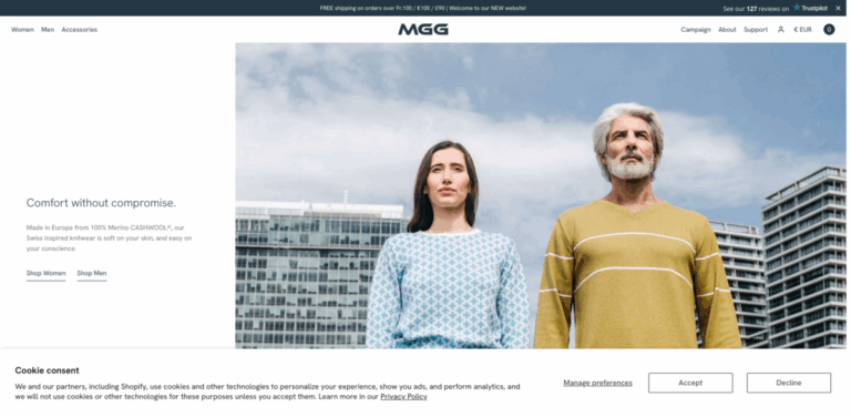 MGG: Swiss-Inspired Merino Knitwear for Comfort and Sustainability
