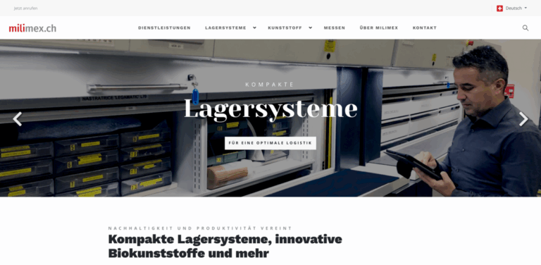 Milimex: Compact Storage Systems and Sustainable Solutions for Efficient Manufacturing