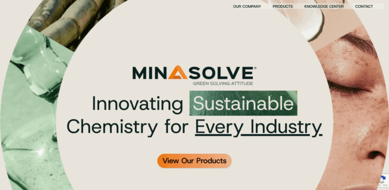 Minasolve: Transforming Renewable Raw Materials into Sustainable Solutions