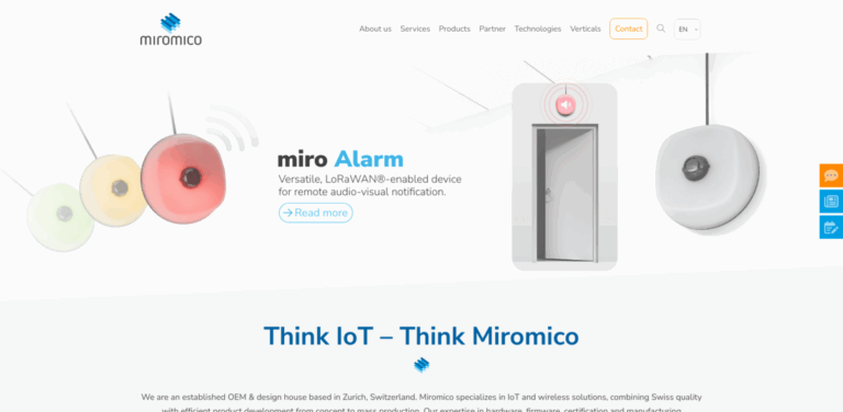 Miromico: High-Tech Design Services for Integrated Circuits and IoT Solutions