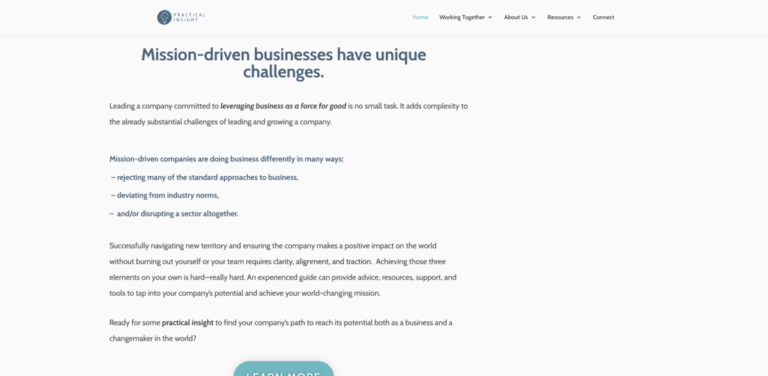 Mission-Driven Consulting: Empowering Businesses for Positive Impact