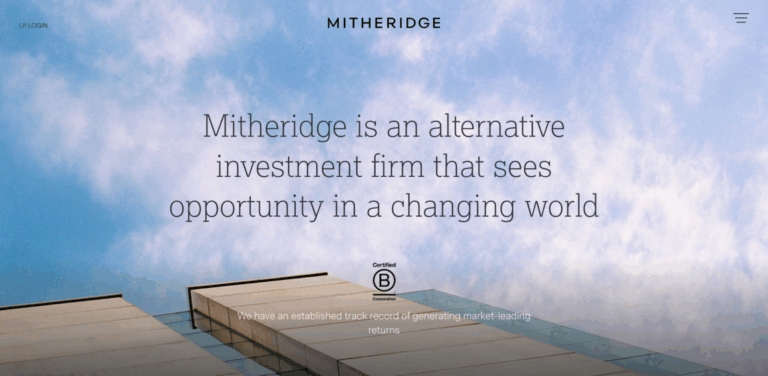 Mitheridge: Innovative Investment Solutions for the Living Sector