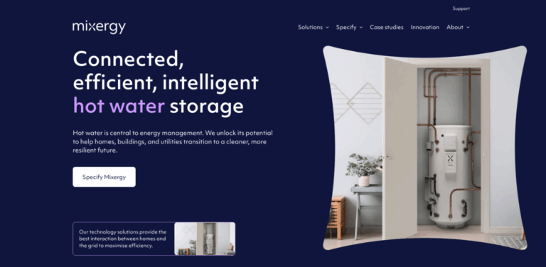 Mixergy: Smart Hot Water Solutions for Energy Efficiency