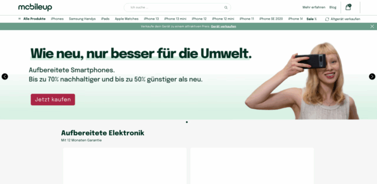 Mobileup: Giving Electronic Devices a Second Chance