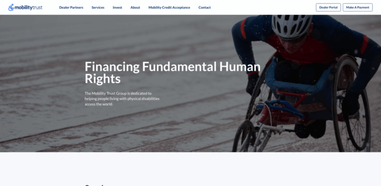 Mobility Trust Group: Empowering Independence Through Accessible Financing